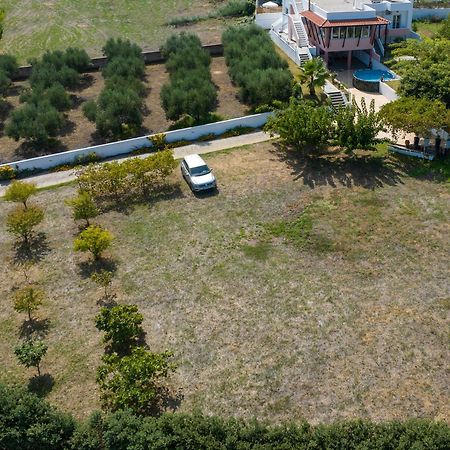 Villa Eleni 100M From The Sea Rapanianá Exteriér fotografie