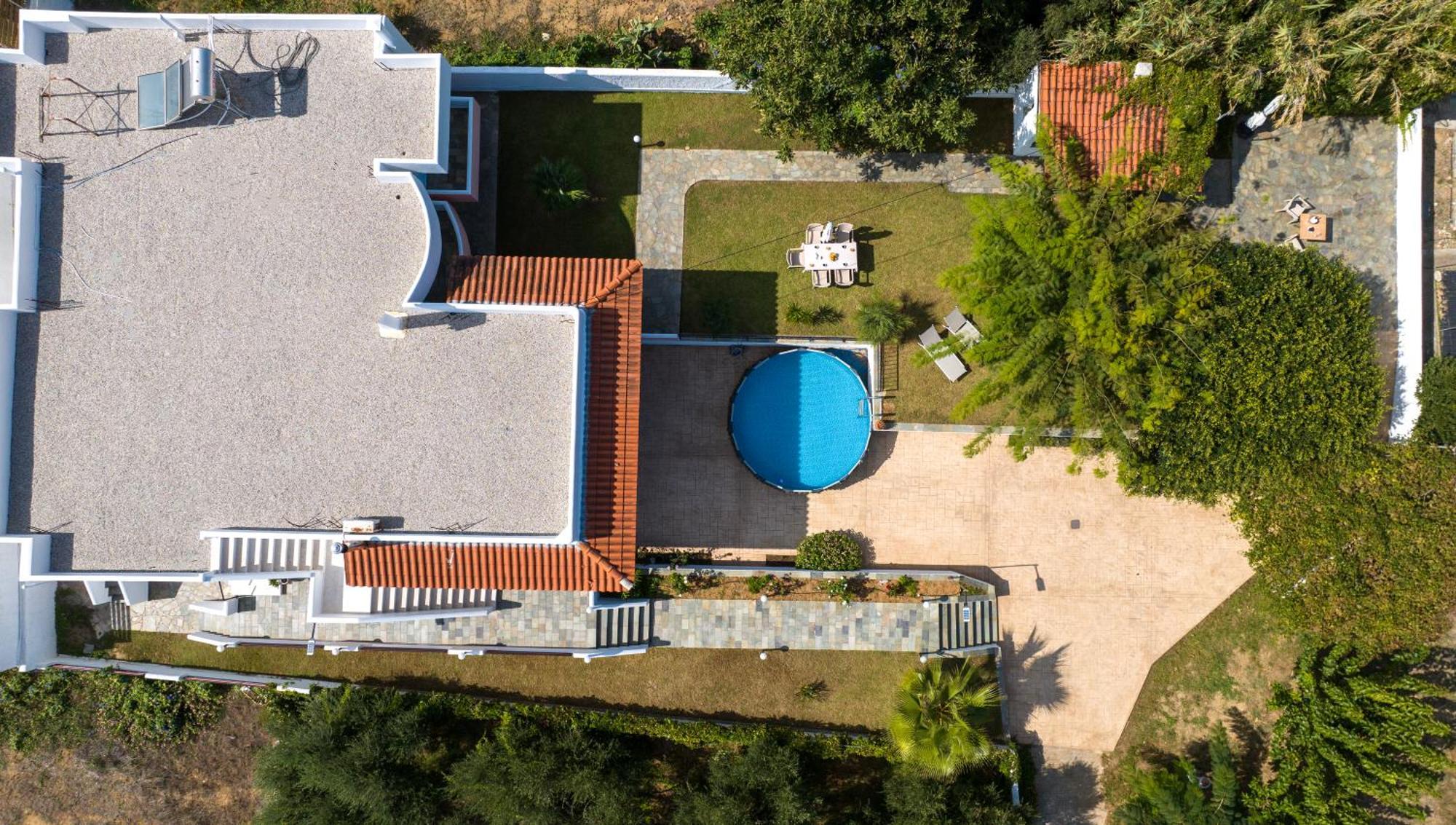 Villa Eleni 100M From The Sea Rapanianá Exteriér fotografie