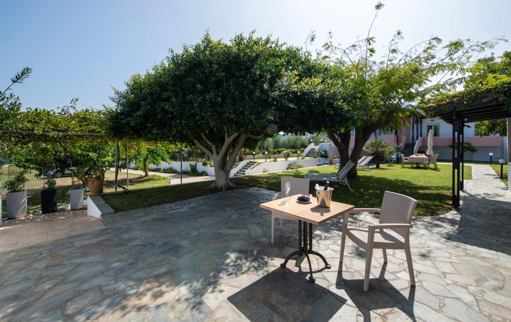 Villa Eleni 100M From The Sea Rapanianá Exteriér fotografie