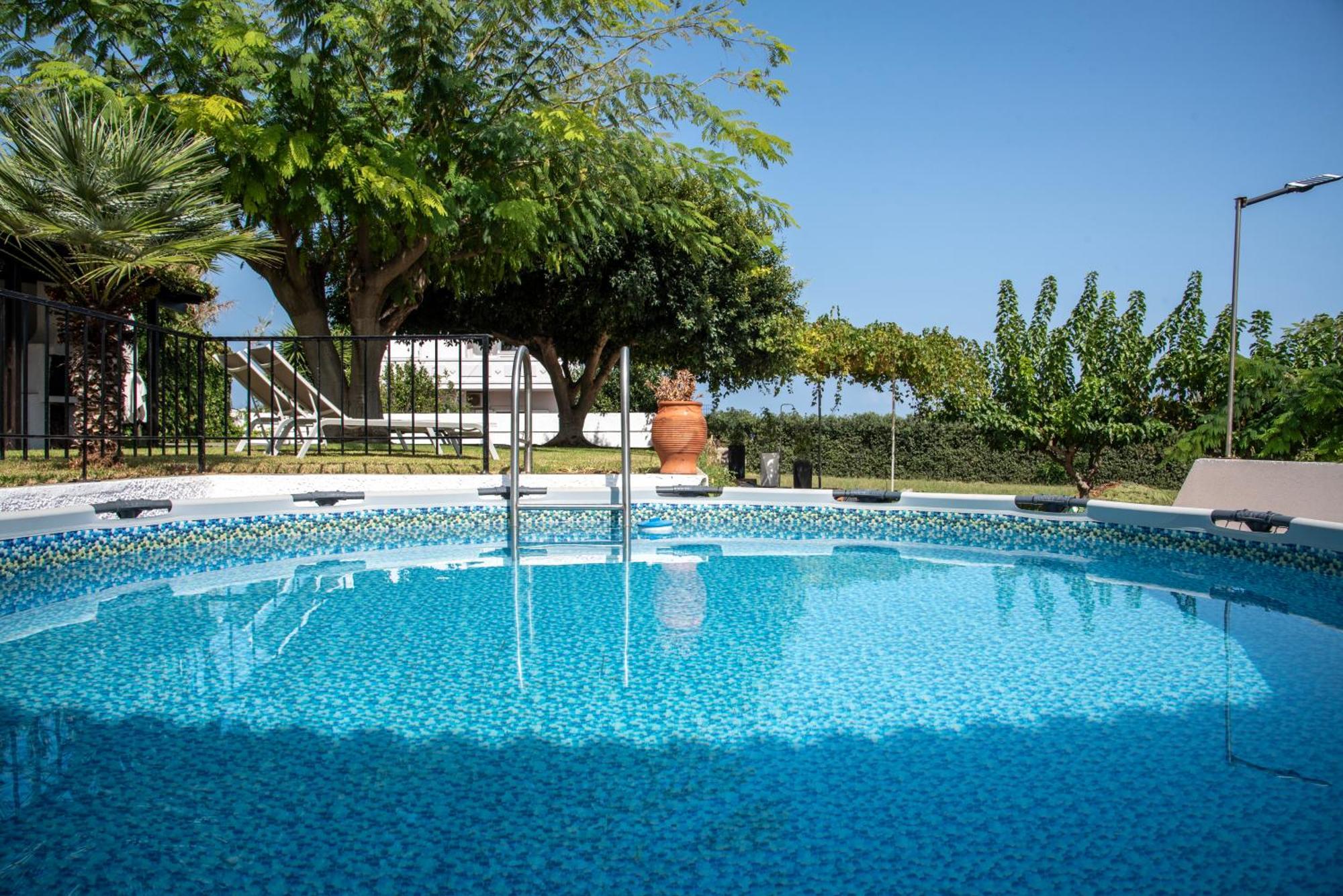 Villa Eleni 100M From The Sea Rapanianá Exteriér fotografie