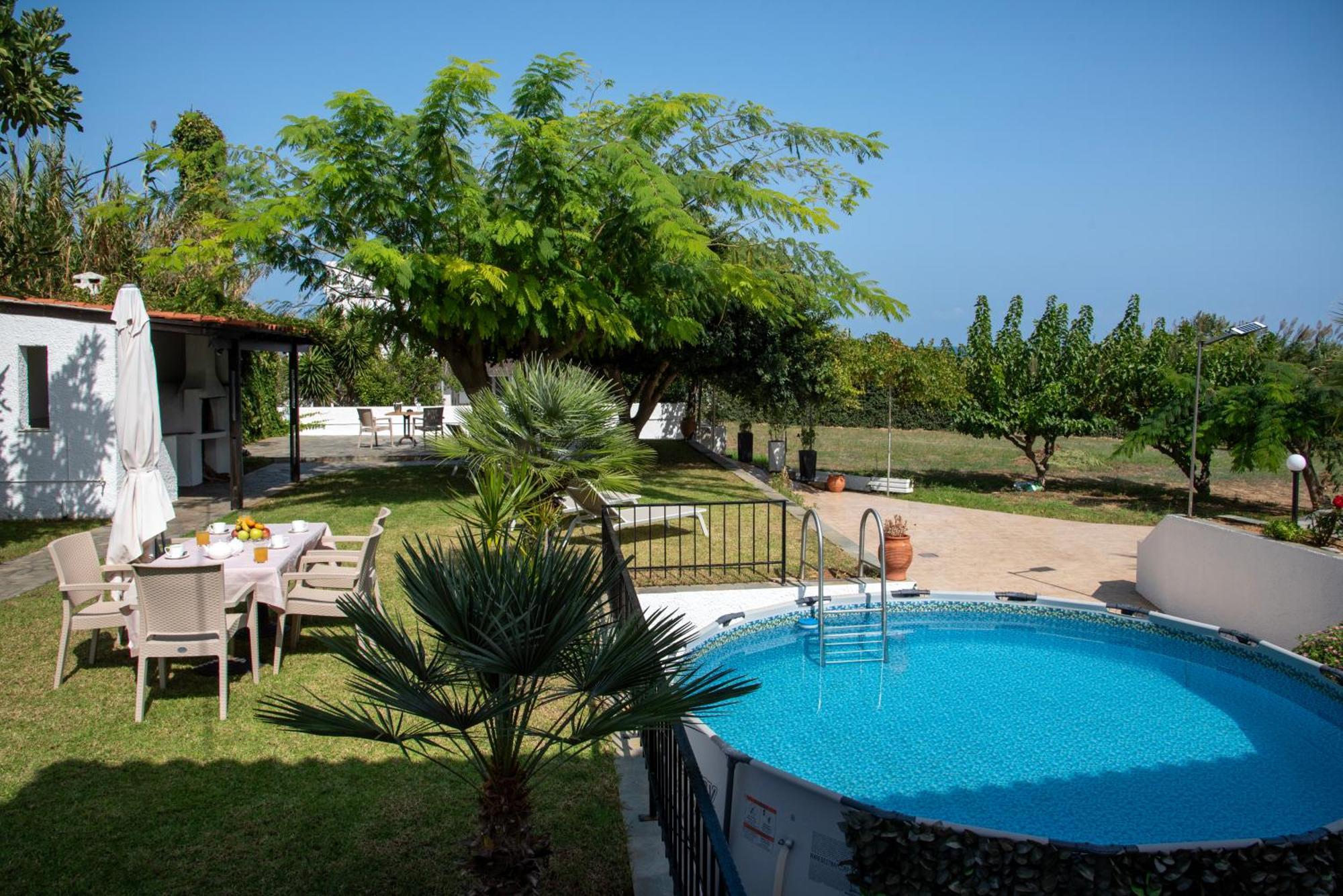 Villa Eleni 100M From The Sea Rapanianá Exteriér fotografie