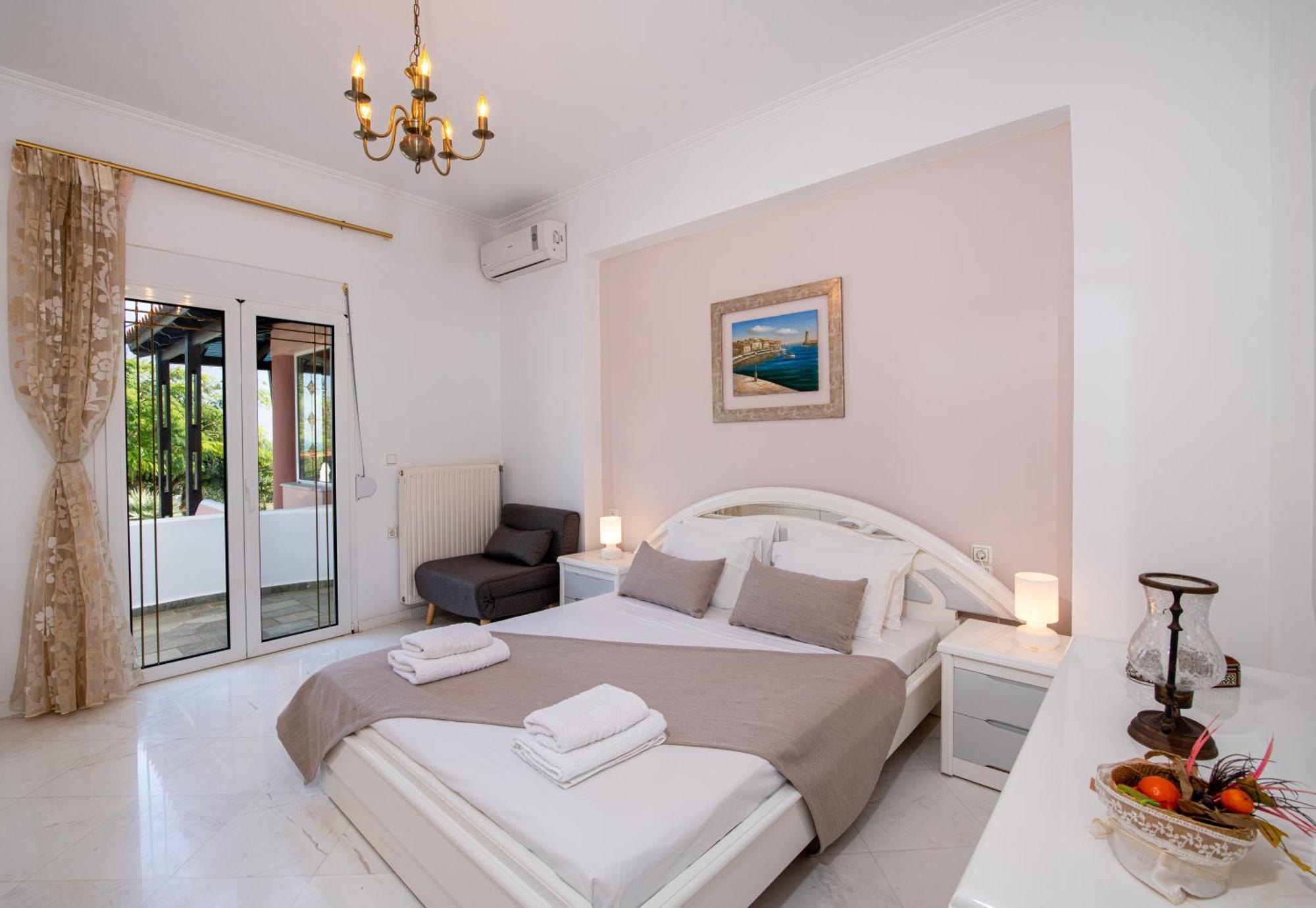 Villa Eleni 100M From The Sea Rapanianá Exteriér fotografie